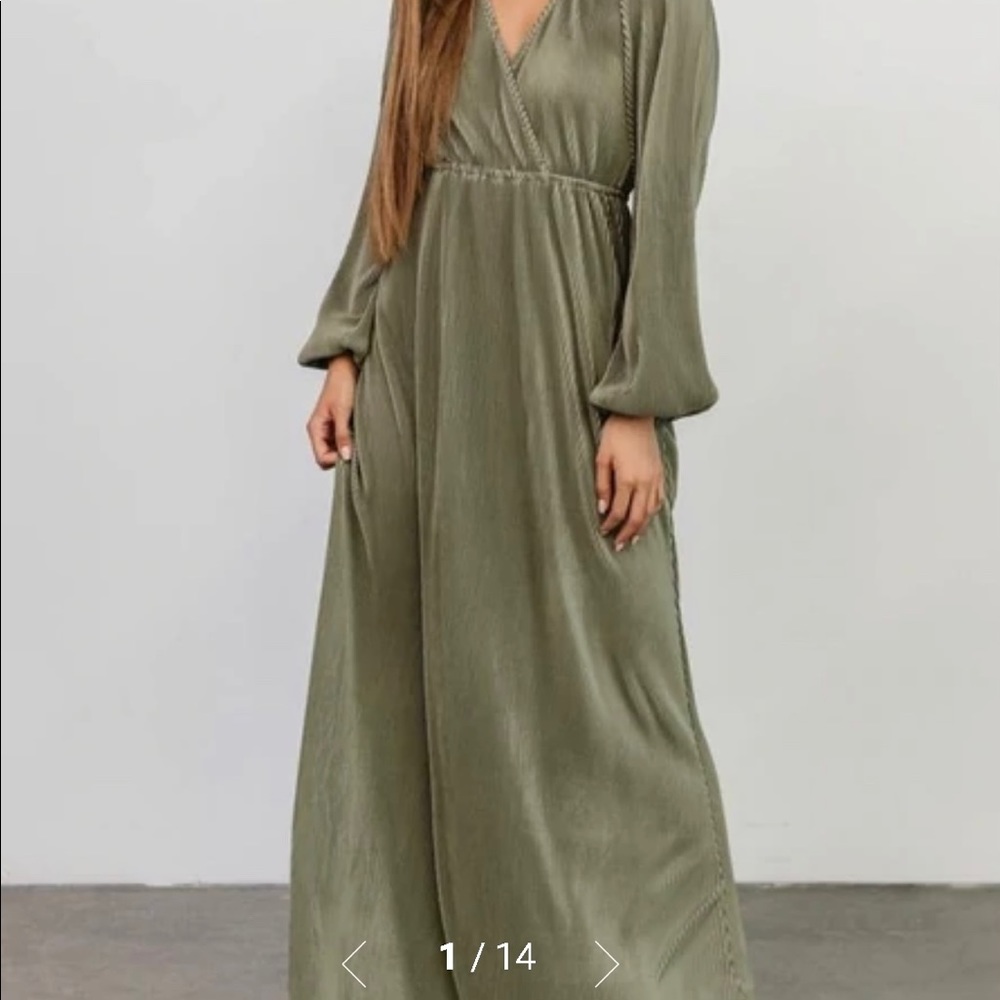 Baltic Born Venus Pleated Maxi Dress